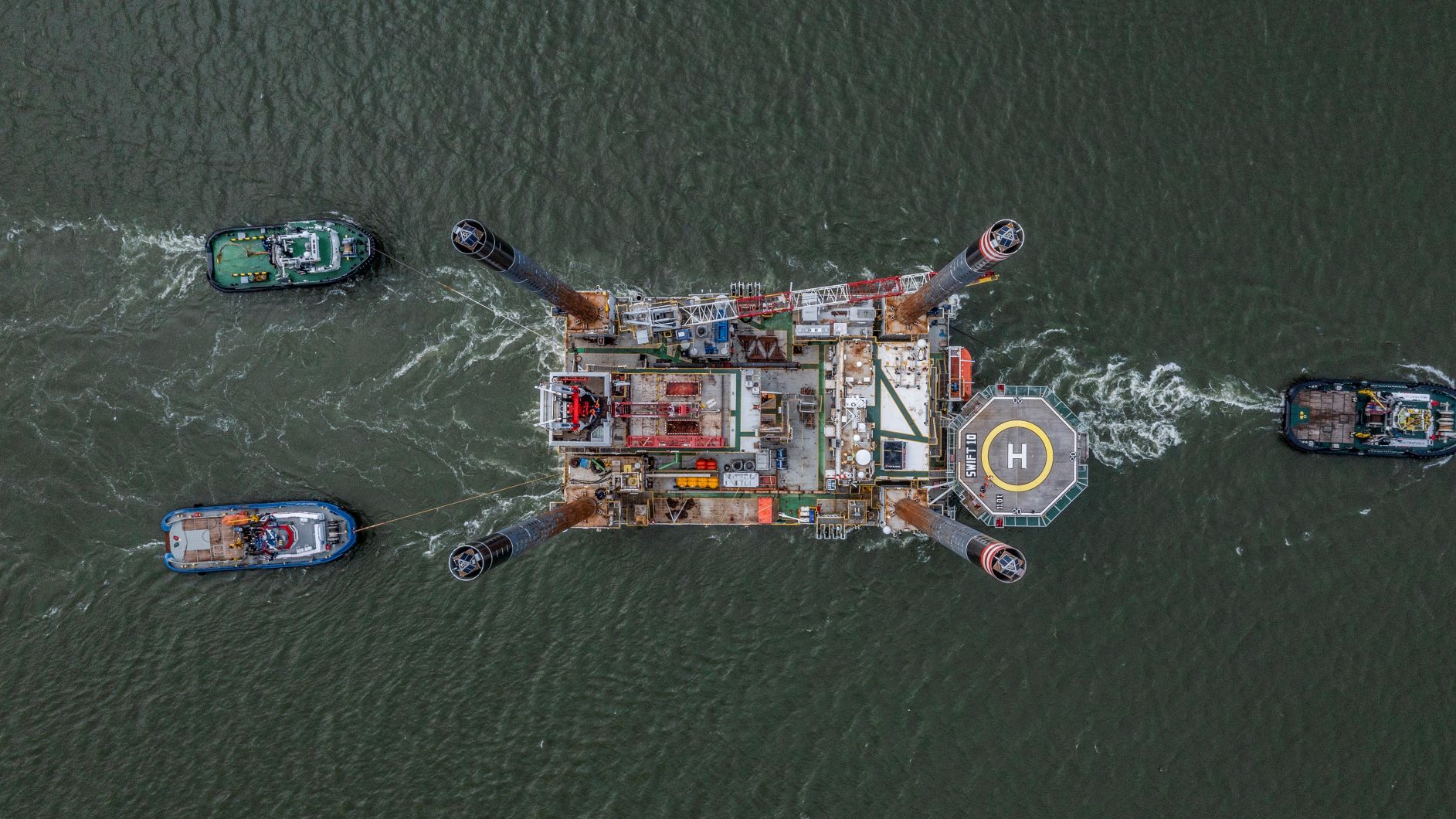 Swift Drilling Self Elevating Mobile Offshore Drilling Unit